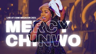 Mercy Chinwo Ministering Live At CGMi MegaCon 2021 [upl. by Nyleak438]