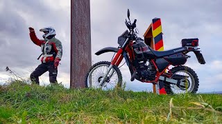 Kawasaki KMX 200 Herbstliches Endurowandern im 🌲 Harz keine Honda MTX 200 zweitakter oldtimer [upl. by Angrist]