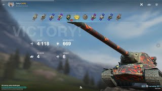 Lorraine 50 T 💨 French Collectable Tier IX Heavy  4118 dmg  4 frags 🏆ACE MASTERY💪😎 Stellys NHP [upl. by Anayek729]