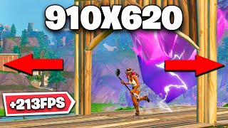 THE BEST Stretched Resolution FOR MAXIMUM FPS BOOST Fortnite season OG [upl. by Leagiba]