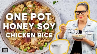 The rice cooker chicken dish I could eat all day  Honey Soy Chicken amp Rice  Marions Kitchen [upl. by Friedrich]