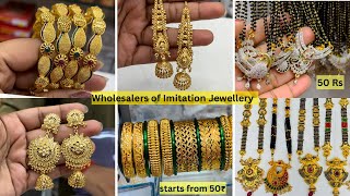 Jewellery Wholesale Market in Mumbai  Maharashtrian Traditional jewellery Bentex Bangle Mangalsutra [upl. by Iturhs]