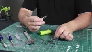 Grex Tritium Series Airbrushes  Full Disassembly and Assembly [upl. by Kristo983]