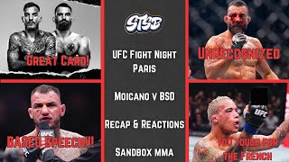 BASED MOICANO GETS IT DONE BSD was just brutalized UFC Paris Recap  Breakdown [upl. by Cathrin]