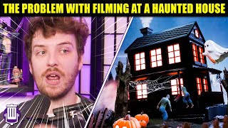 The Difficulty Behind Connor and Kahos Haunted House Shoot [upl. by Luhe561]