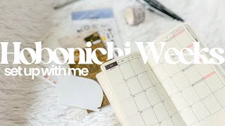 2024 Hobonichi Weeks Setup│How I Use the Weeks for Minimal Functional Planning [upl. by Eisdnil]