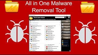 All in One Malware Removal Tool by Tech Tool Store How to remove a computer virus or malware free [upl. by Nelli]