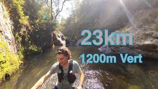 Brisbanes Northbrook Gorge Trail RunSwim [upl. by Erodroeht]