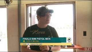 Finals 50m Pistol Men  ISSF WC 2011 Rifle amp Pistol Stage 5 Fort Benning USA [upl. by Eelirem]