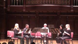 Kaleidoscope by Rolf Lorenz Claremont Clarinet Festival 2017 [upl. by Seldon]