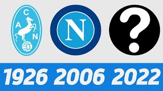 Levoluzione del Logo SSC Napoli  Tutti gli Emblemi del Calcio Napoli nella Storia [upl. by Dewitt]