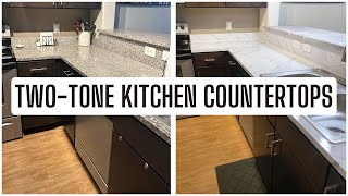 KITCHEN DESIGN IDEAS  PEEL amp STICK KITCHEN COUNTERTOP [upl. by Deegan]