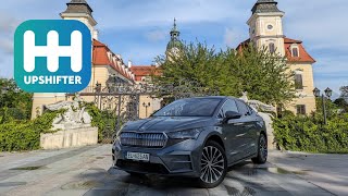 Skoda Enyaq Coupe LampK review How is life with the poshest Volkswagen Group electric SUV [upl. by Llenyr]