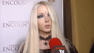 Human Barbie Valeria Lukyanova on quotThe Dollquot Music Career Acting DJing INTERVIEW [upl. by Owades]