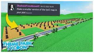 Building Theme Park Tycoon 2 in Theme Park Tycoon 2 [upl. by Salamanca]