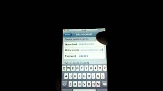 Video Guida Come impostare account Hotmail su iPhone  iPhone Revue [upl. by Mast503]