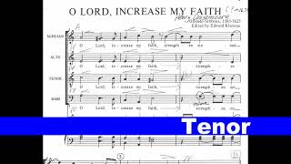 O Lord Increase My Faith TENOR [upl. by Ahsatan533]