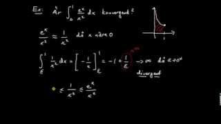 Integraler del 10  jämförelse av generaliserade integraler [upl. by Kenweigh976]