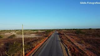 video feito do andamento da obra da pista de Lagoa Seca em Guamaré [upl. by Seuqcaj]