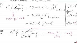 Inverse Laplace Transform with Unit Step Function [upl. by Tigdirb]