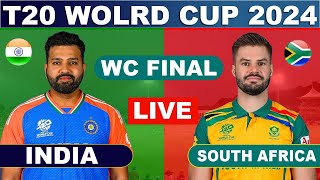 Live IND Vs SA ICC T20 World Cup 2024 Barbados  Live Score amp Commentary  SA INN LAST OVERS [upl. by Ateikan]