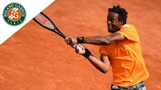 Gael Monfils v Thiago Monteiro Highlights  Mens Second Round 2017  RolandGarros [upl. by Eselrahc]