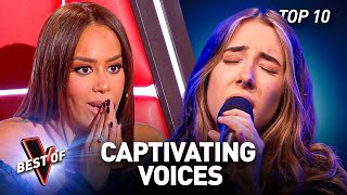 Gorgeous ENCHANTING VOICES in the Blind Auditions of The Voice [upl. by Gilud698]