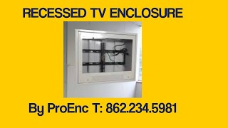 Recessed TV Enclosures – ProEncs Recessed AntiLigature TV Enclosures [upl. by Sanbo]