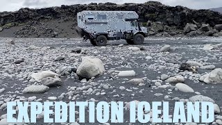 Mercedes Benz ZETROS 4x4 EXMO  ICELAND  The Lieutenant and the C  Crew  Full Length Video [upl. by Anahcra840]