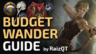 Patch 32 Budget Deadeye Kinetic Blast Wander build guide  Path of Exile Bestiary [upl. by Atekihc108]