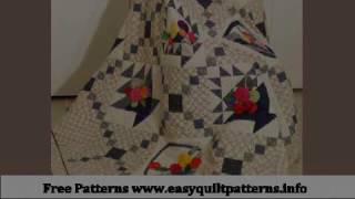 easy quilt block patterns basket quilt pattern [upl. by Ahtram]