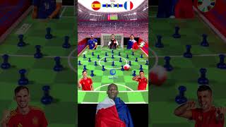 SPAIN vs FRANCE  UEFA EURO 2024 HIGHLIGHTS  MARBLE FOOTBALL 070924espn asmr [upl. by Chan840]