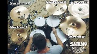 Sabain B8 PRO cymbals set review [upl. by Samale]