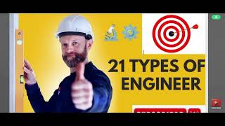 21 TYPES OF ENGINEERS  Engineering Major of Explained Engineering branches 🔬 [upl. by Rosario614]