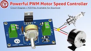 How To Make DC Motor Speed Control Circuit [upl. by Hirza82]