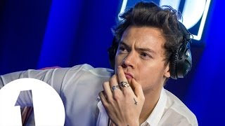 Harry Styles talks Taylor Swift Liam Payne and StageDives [upl. by Akenit]