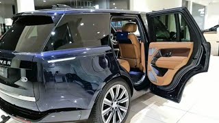 2022 Range Rover Autobiography Portofino Blue amp price Review [upl. by Enitnatsnoc368]