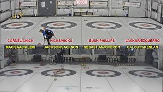 Mixed Doubles Bonspiel  AB SF  Vibe Stream  11032024 [upl. by Feingold]