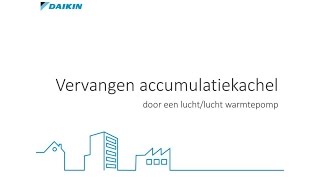 Vervang uw elektrische accumulatiekachel door een luchtlucht warmtepomp [upl. by Finnegan897]