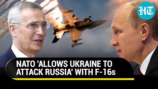 Putin Fumes As NATO Allows Ukraine To Attack Russia With F16s Kyiv Free To Use  Watch [upl. by Corbet]