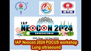 IAP Neocon 2024 POCUS workshop Lung Ultrasound [upl. by Landmeier]