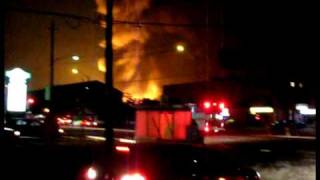 Toronto Propane Explosion Footage 2008 [upl. by Arraet]