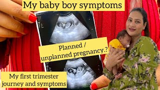 My baby boy symptoms First trimester symptoms and journey babyboy pregnancysymptoms pregnancy [upl. by Pani163]