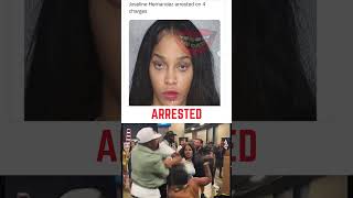 Joseline Hernandez arrested over Big Lex mayweathergotti [upl. by Eihtur]