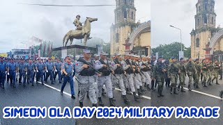 Simeon Ola Day 2024 Military Parade  1st Regional Commemoration of Gen Simeon Arbodela Ola [upl. by Anastasie]