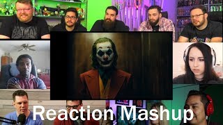 JOKER Teaser Trailer REACTIONS MASHUP [upl. by Aivin]