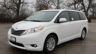 2014 Toyota Sienna XLE  Test Drive  Chicago News [upl. by Ettennal]