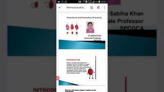 Hemolysis and Crenation Practical [upl. by Avigdor]