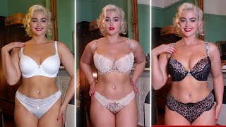 Victorias Secret Lingerie Try On [upl. by Aztin]