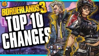 Borderlands 3  10 AWESOME IMPROVEMENTS [upl. by Huang]